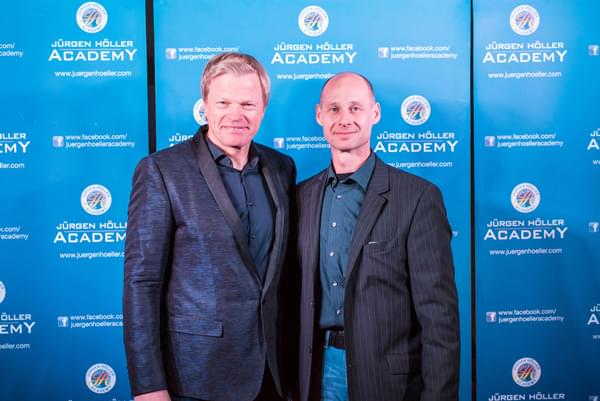 Oliver Kahn und Mirko Kirchhof beim europäischen Motivationstag