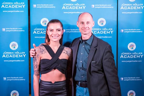 Sophia Thomalla und Mirko Kirchhof beim europäischen Motivationstag